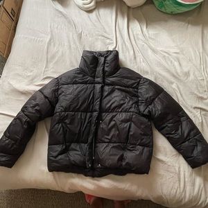 H&M Black Puffer Coat!